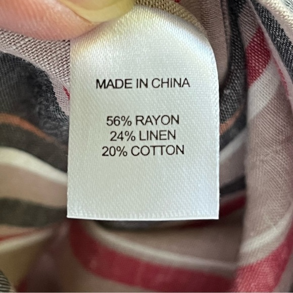 DREW Anthropology Whitney Lightweight Lagenlook Cottage
Linen Tulip split Pants - Picture 8 of 8